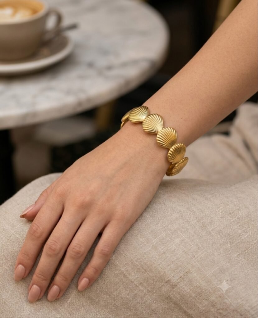 Anti-Tarnish Shell Bracelet